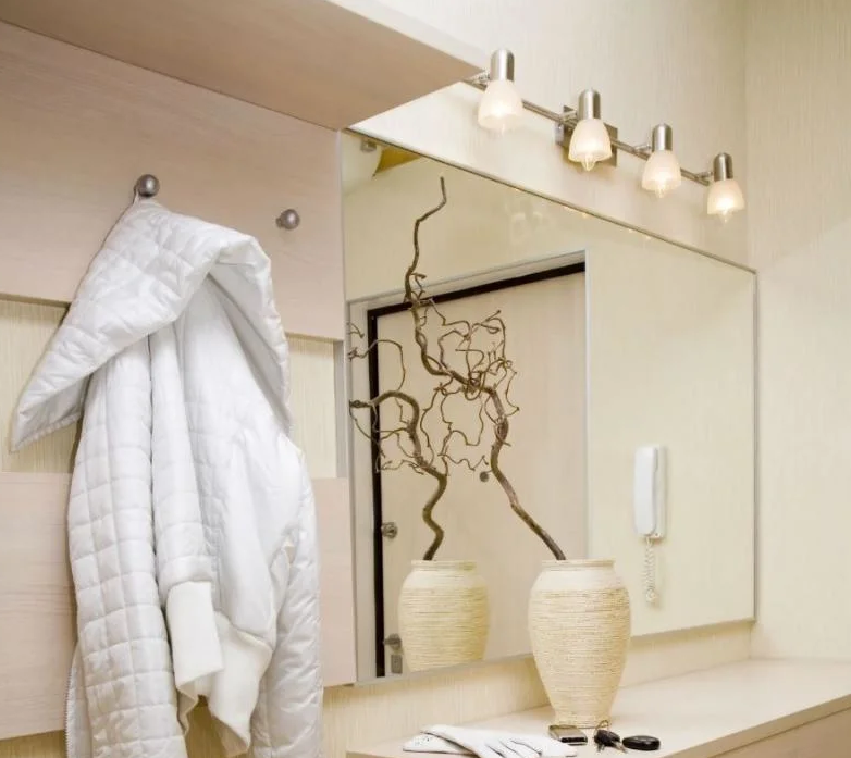 Зеркало напротив двери – можно дли так вешать и как повесить правильно? 85 фото-идей размещения зеркал