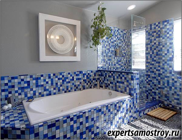 40 вариантов дизайна плитки в ванной
