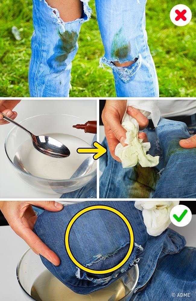 Как убрать пятно от солидола на одежде