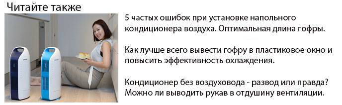 мобильный кондиционер мощность площадь