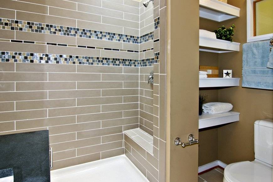 Дизайн ванной комнаты — отделка мозаикой