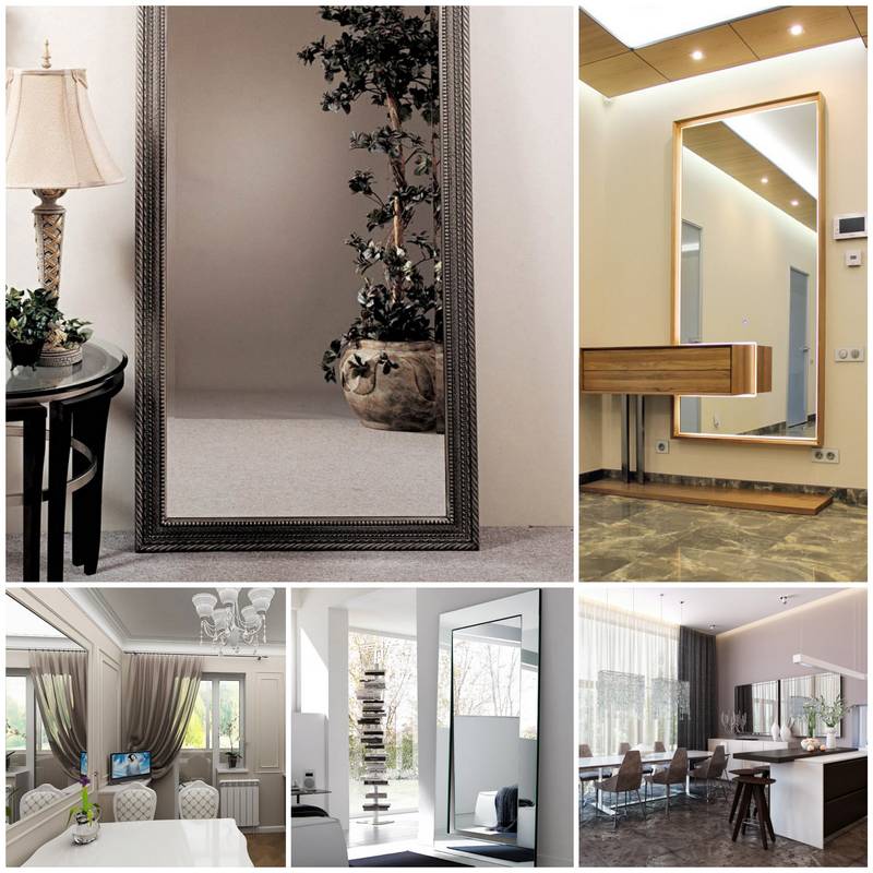 Зеркало в прихожую: виды, дизайн, выбор места расположения, подсветка, цвет рамы. варианты оформления зеркал в различных стилях. 95 фото зеркал в интерьере