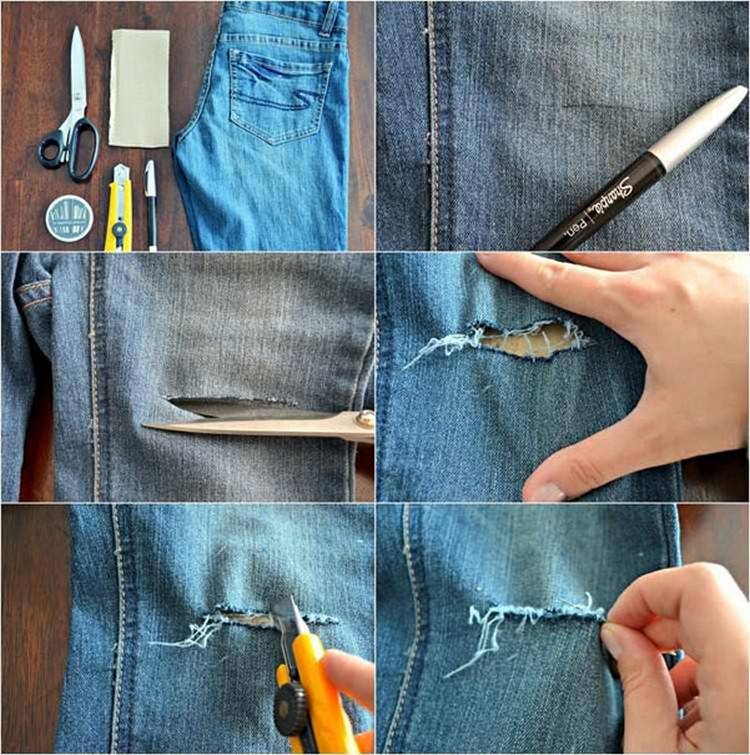 Как обрезать одежду