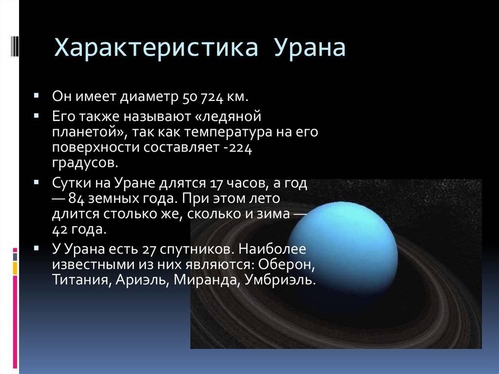 Какая планета уран. Уран особенности планеты. Краткая характеристика урана. Основная характеристика урана. Основные характеристики урана.