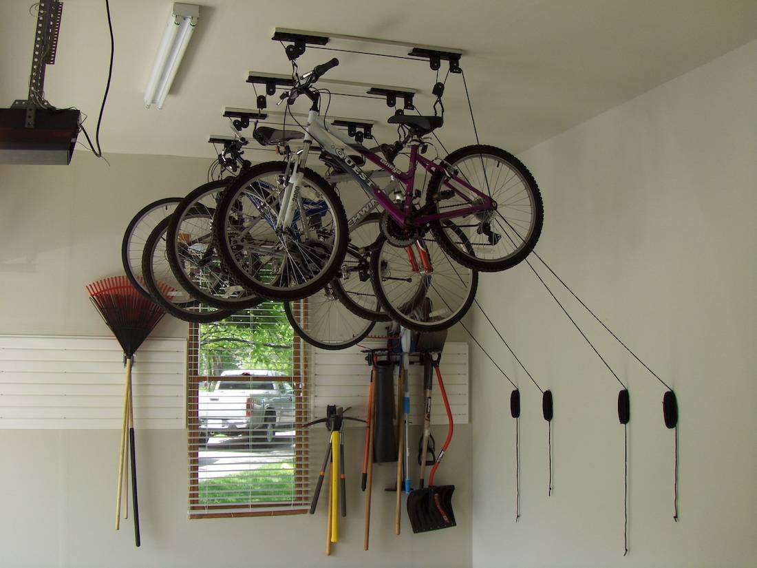 Где и как хранить велосипед в доме? 70 фото-идей