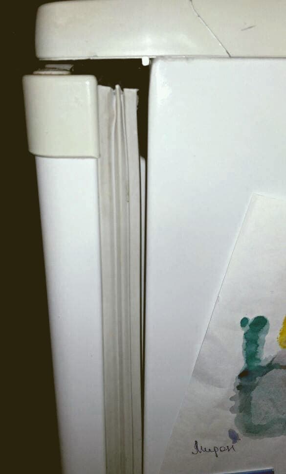 Как восстановить уплотнительную резинку холодильника без ее замены