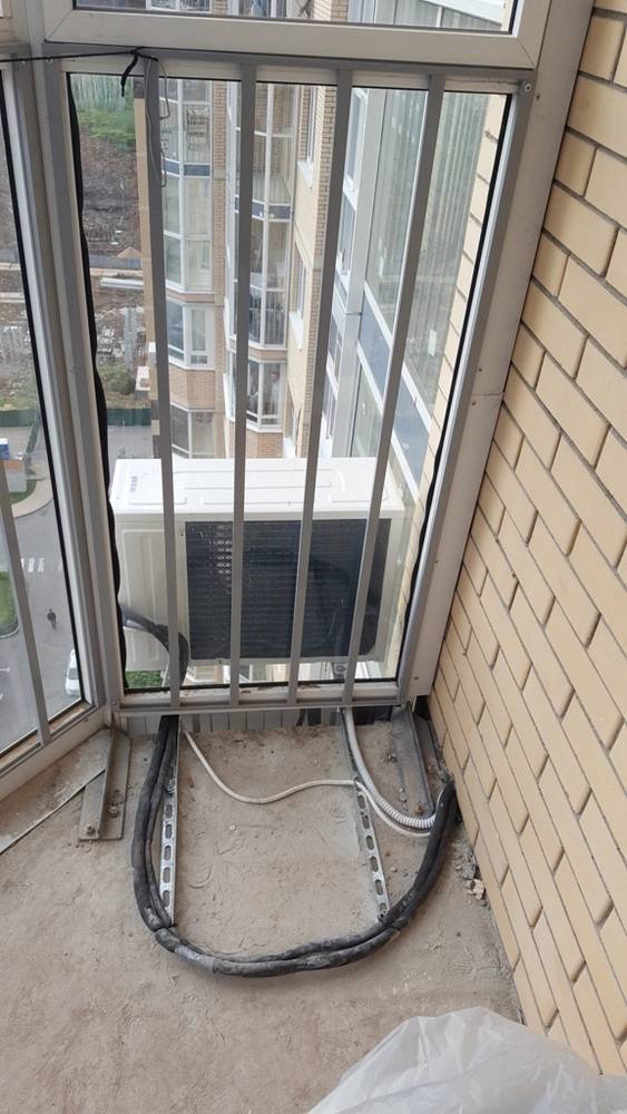 Можно ли установить кондиционер внутри балкона или лоджии