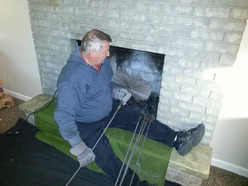 Как почистить дымоход в печи частного дома: эффективные способы