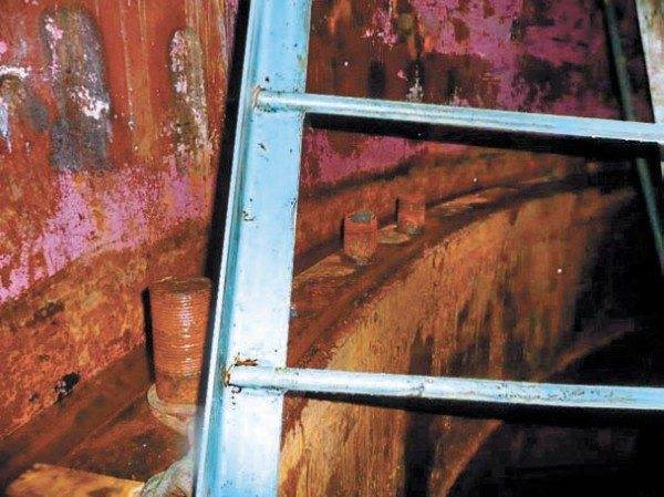 Металлическая лестница из гладкой арматуры Металлическая лестница из гладкой арматуры