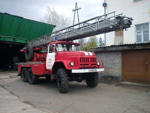 Пожарная автолестница