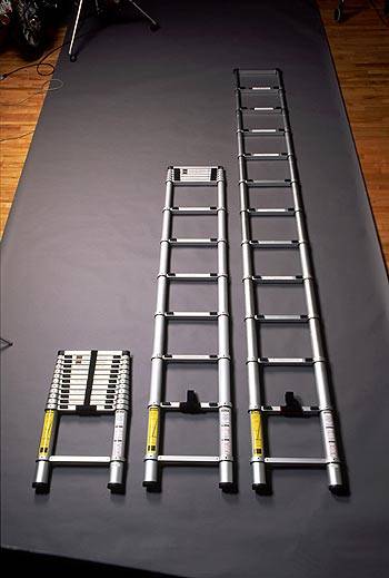 Алюминиевая трехсекционная лестница: виды, область применения