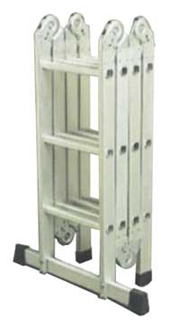 Алюминиевая лестница-стремянка – незаменимое устройство для работы на небольшой высоте