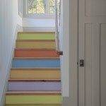 Варианты покраски лестницы